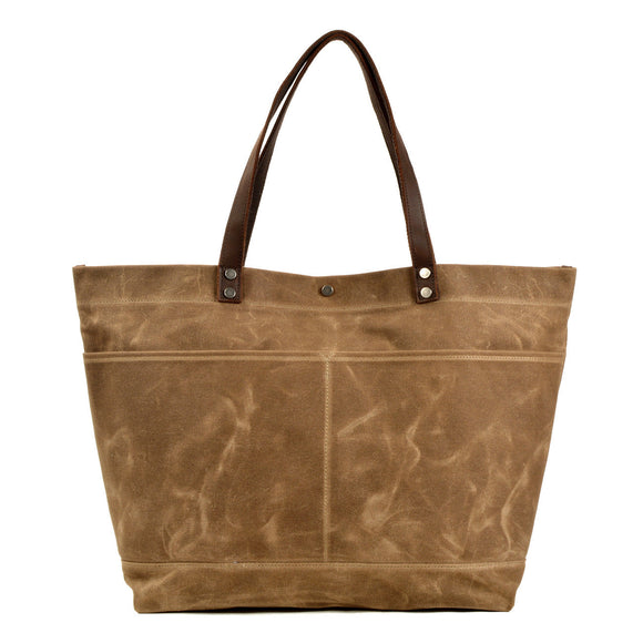 Women Leather Tote Bag Single Shoulder Bag Durable Shopping Handbag Large Capacity Birthday Gift for Her