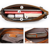 Genuine Leather Men's Handbag Clutch Bag Briefcase Bag, Envelope Bag, Leather Business Briefcase, Personalized for Gift/ 8169