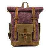 Men's Canvas Backpack Bag Travel Bag Shoulder Bag Outdoor Backpack Large Capacity Handbag Gift For Him