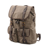 Men Canvas Backpack Bag, Travel Backpack Bag Vintage Outdoor Sport Backpack Large Capacity Bag Durable Schoolbag Bag For Gift