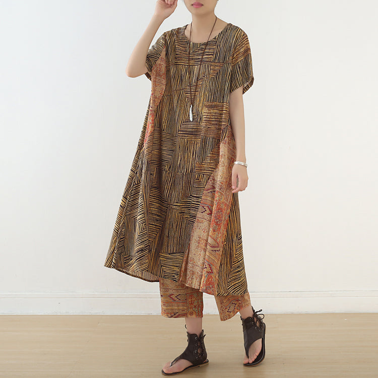 Women Summer Suits Loose Women Wide Legs ATM962326