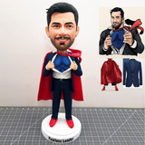 Personalized Hero Bobbleheads, Custom Superhero Bobblehead, Custom Superhero Gifts For Adults, Customized Superma Figures