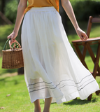 Linen Women's Skirts 9840