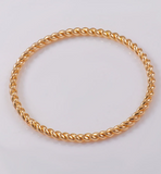 14k Solid Gold Bracelet,Natural Simple Plain14k Solid Gold Bracelet,Natural Simple Plain 14k Solid Gold Band, Anniversary Gift
