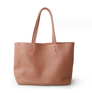 Leather Tote Bag Women Shoulder Bag Handbag, Everyday Large Use Capacity Elegant Bag, Mother's Day Gift for Her