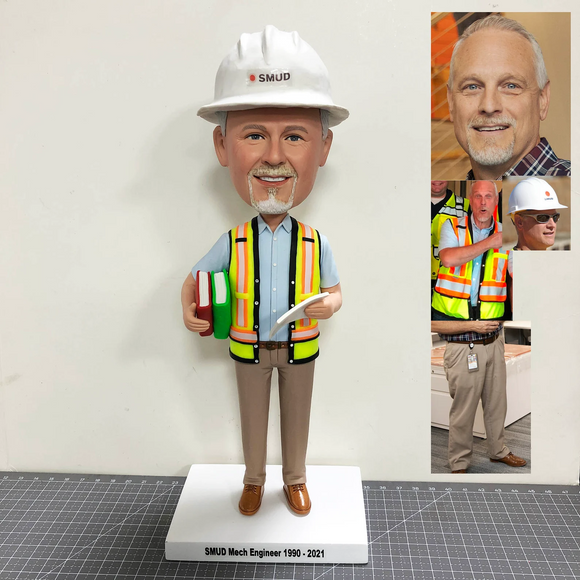 Custom Bobbleheads, Custom Grandfather Bobblehead, Custom Bobblehead, Make Your Own Bobble Head