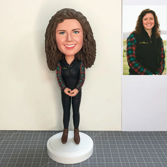 Create Your Own Bobblehead, Custom Action Figure From Your Photos, Custom Women Figures Of Yourself