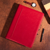 Personalized Men's Leather Portfolio iPad Notepad Holder, File Organizer, Business Briefcase, Gift/6163（副本）