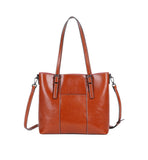 Leather Tote Bag for Women Shoulder Bag Handbag, Everyday Large Capacity Bag, Birthday Gift for Her