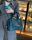 Leather Single Shoulder Bag for Women Crossbody Handbag for Everyday Commuter Use, Birthday Gift for Her