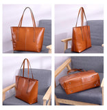 Leather Tote Bag, Women Shoulder Bag Handbag,Gift for Her
