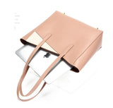Simple Fashion Leather Tote Bag for Women Shoulder Bag Handbag, Everyday Large Capacity Elegant Bag, Birthday Gift for Her