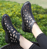 Women Leather Shoes, Summer Sandals/1001