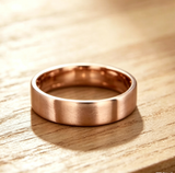 Rose Gold Personalized His and Hers Celtic Wedding Ring Set,Harmmered Couple Ring Set,Couple Ring Set, Matching Set Engagement Gift
