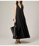 Sleeveless Summer Women Linen Dresses