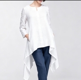 Summer Linen Women Dresses Washed Soft Short Sleeve Women Dresses 97295