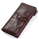 Women's Wallet Leather Purse Leather Cowhide Wallet Coin Purse Holder For Gift