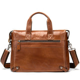 Personalized Leather Briefcase for Men, Handbag, Leather Business Bag, Laptop Bag,leather Shoulder Bag 7233