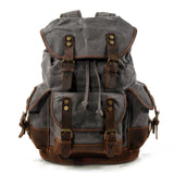 Men Canvas Backpack Bag, Travel Backpack Bag, Outdoor Backpack Large Capacity Bag Durable Schoolbag Bag For Birthday Gift