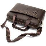 Men's leather shoulder bag Computer Bag Messenger Bag Portfolio Folder Organizer Messenger Bag Leather bag 3212