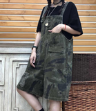 Floral Denim Loose Casual Summer Overall Loose Women Jumpsuits QYCQ05165