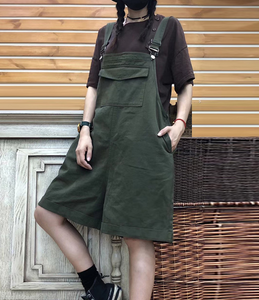 Casual Cotton Loose Casual Summer Overall Women Jumpsuits QYCQ05165
