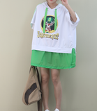 Casual T-Shirts Summer Women Cotton Tops WG961707