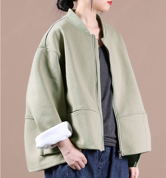 Short Washed Denim Women Autumn Casual Coat Loose Jacket Plus Size