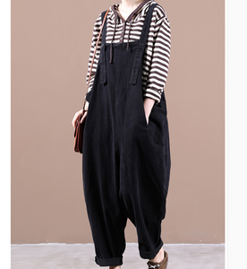 Denim Loose Casual Summer Denim Overall Loose Women Jumpsuits QYCQ05165