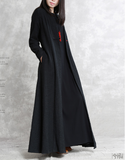 Loose Plus Size Dress Knit Women Autumn Spring Fashion Long Sleeve DressesAMT962328