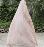 Pink V Neck Women Dresses Casual Loose Women Dresses SSM97215