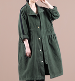 Women Casual Coat,Plus Size Fall Plus Size Patchwork Coat Jacket /2945