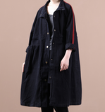 Loose Long Women Casual Plus Size Fall Plus Size Patchwork Coat Jacket  JT200945