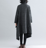 Irregular Women Casual Cloak Plus Size Fall Coat Jacket JT200945