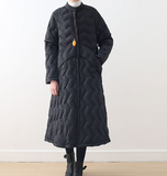 Many Ways Wears Long Loose Winter Women Down Jacket AMT1008