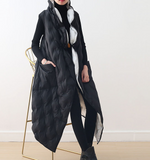 Many Ways Wears Long Winter Long Winter Puffer Coat Vest Women Down Coat 8008