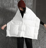 Women Puffer Cloak Winter Women Down Coat 2108