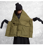 Women Puffer Cloak Winter Women Down Coat 2108