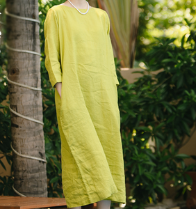 Summer Spring Women Linen Dress,Soft Washed Vintage Dresses 2221 SimpleLinenLife Summer Spring Women Linen Dress,Soft Washed Vintage Dresses 2221 SimpleLinenLife