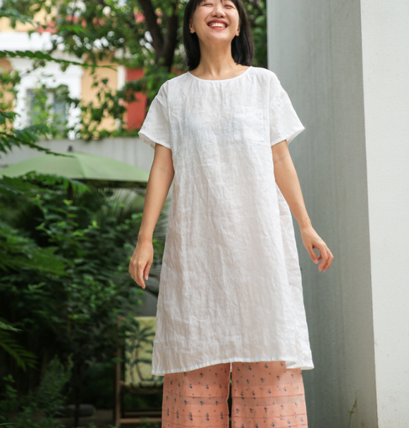 short linen dresses for summer Linen Summer Dresses