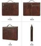 Padfolio,Business Briefcase,Men's Leather Portfolio,Personalized Gift for Him/9077