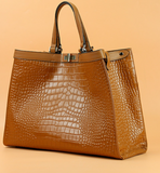 Leather Tote Bag for Women Everyday Shoulder Bag, Large Capacity Handbag, Birthday Gift for Her