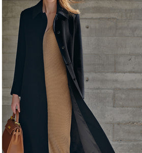 Warm Women Coat Long Wool Coat Jacket 0979