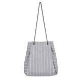 stripe women bags
