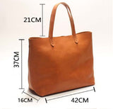 simplelinenlife-Cowhide-Single-Shoulder-Large-Capacity-Soft-Bag