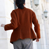 Women Wool Coat Double Face wool coat Jacket 0022