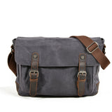 Canvas Messsenger Bag Shoulder Bag Briefcase Business Bag Waterproof Bag Casual Commuter Bag For Gift