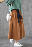 Casual Cotton loose fitting Women's Skirts