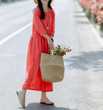 women-linen-dresses