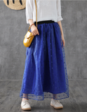 Casual Lace  loose fitting Women's Skirts